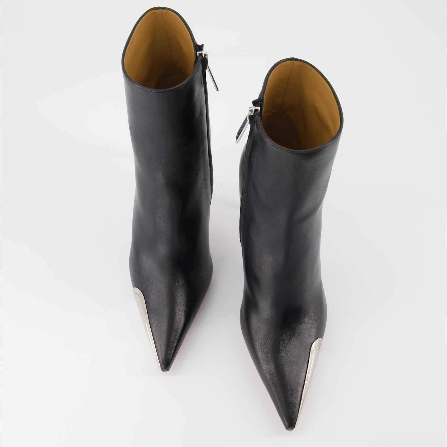 Pointed-Toe Ankle Boots