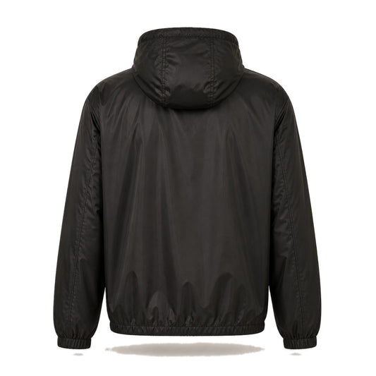 Re-Nylon Hooded Jacket – Black