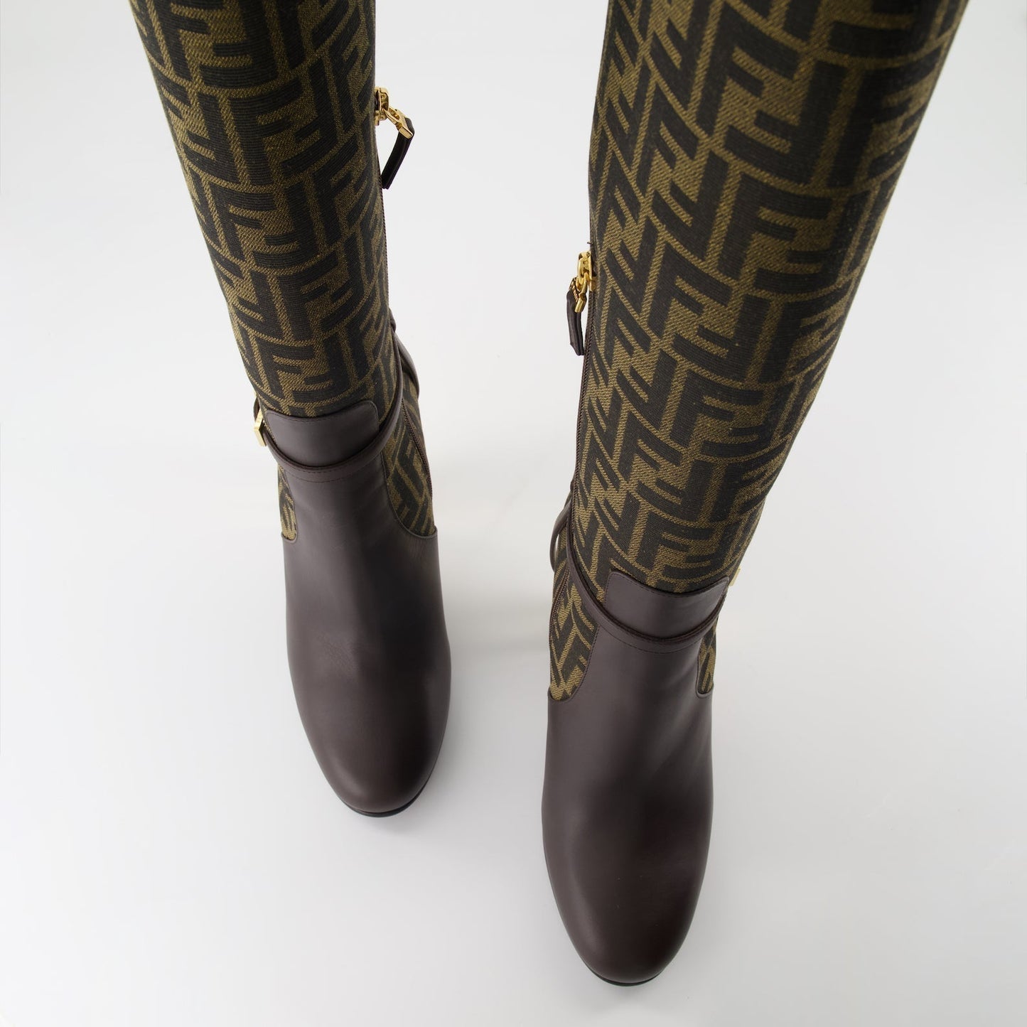 Monogram Knee-High Boots