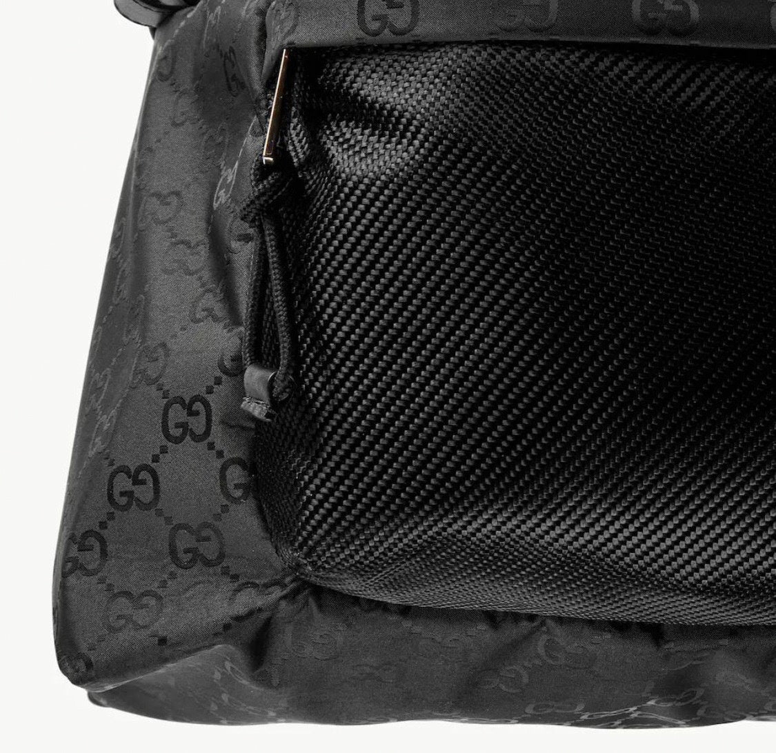 Black Nylon Backpack