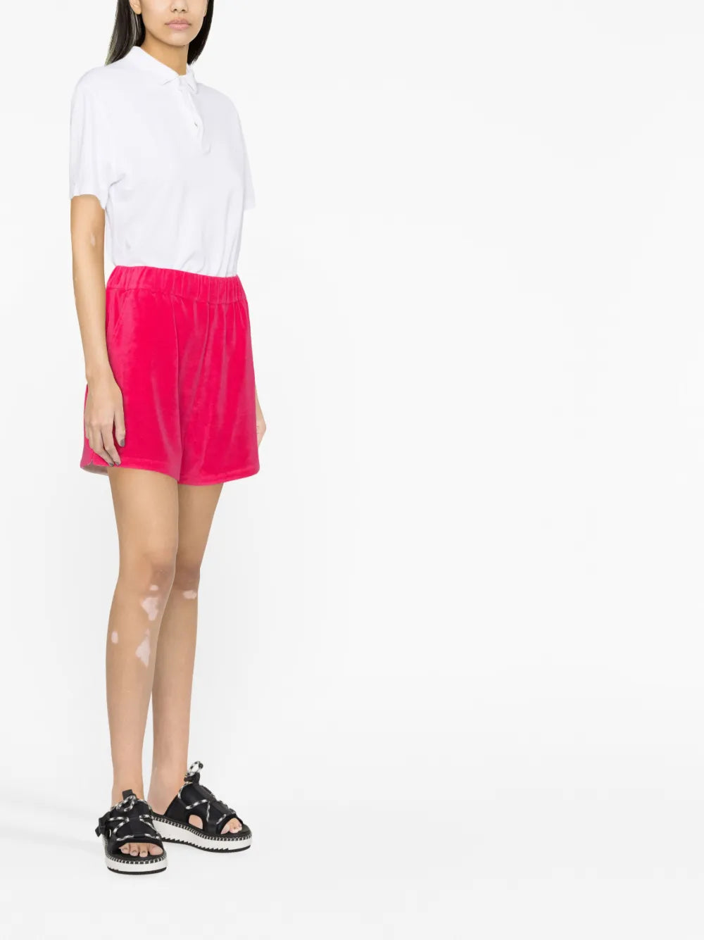 Terry cotton shorts