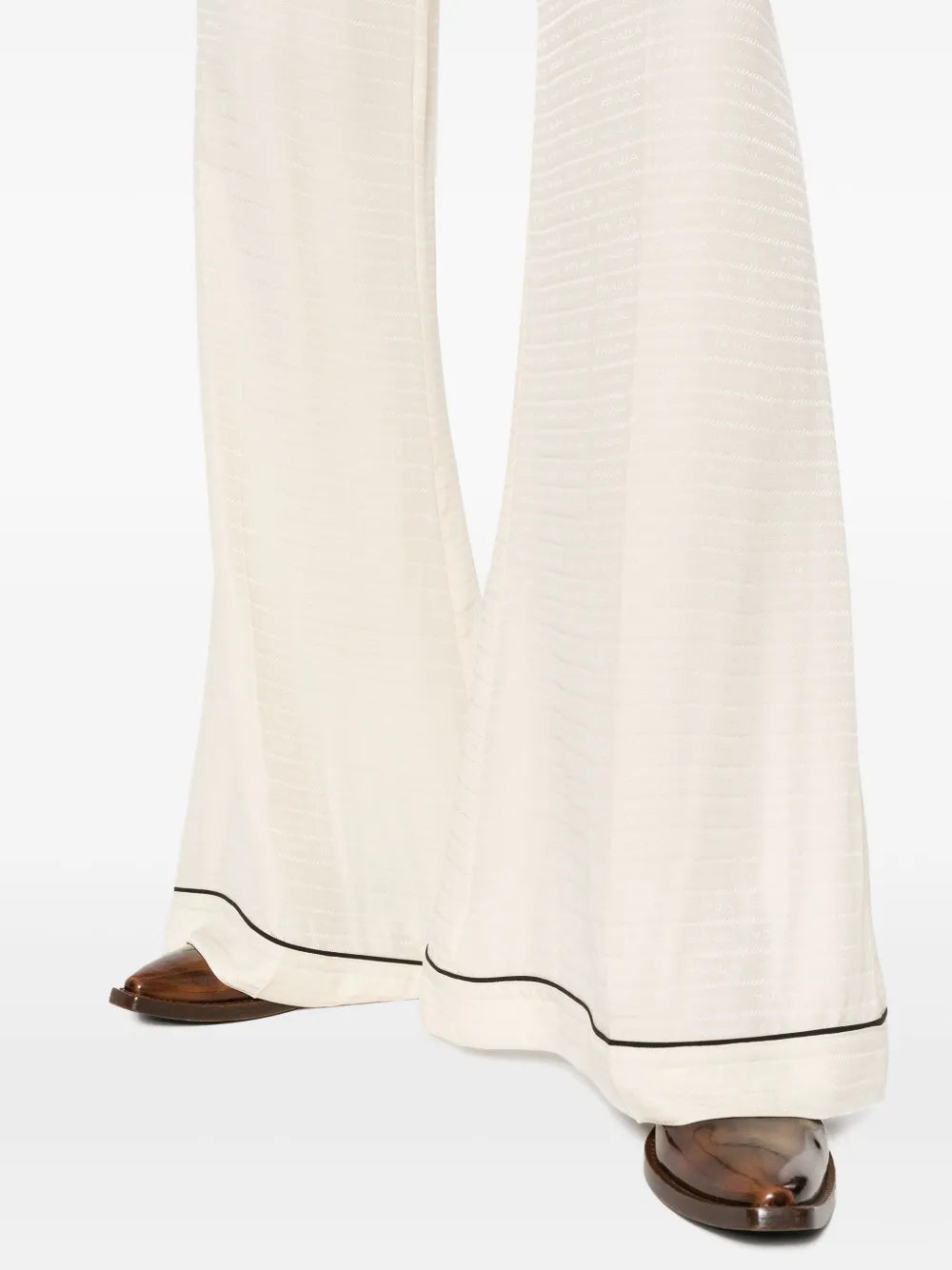 Tailored Flared Trousers