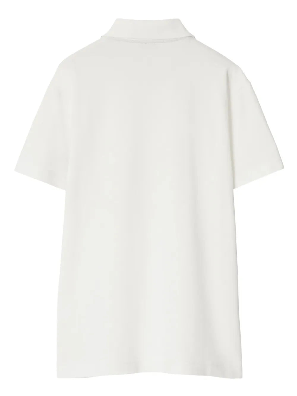 White Polo with Signature Equestrian Logo