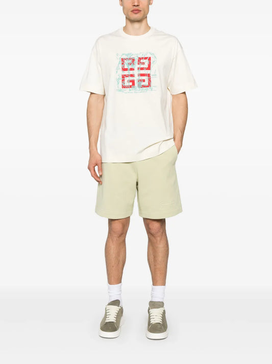 4G Logo Organic Cotton T-Shirt
