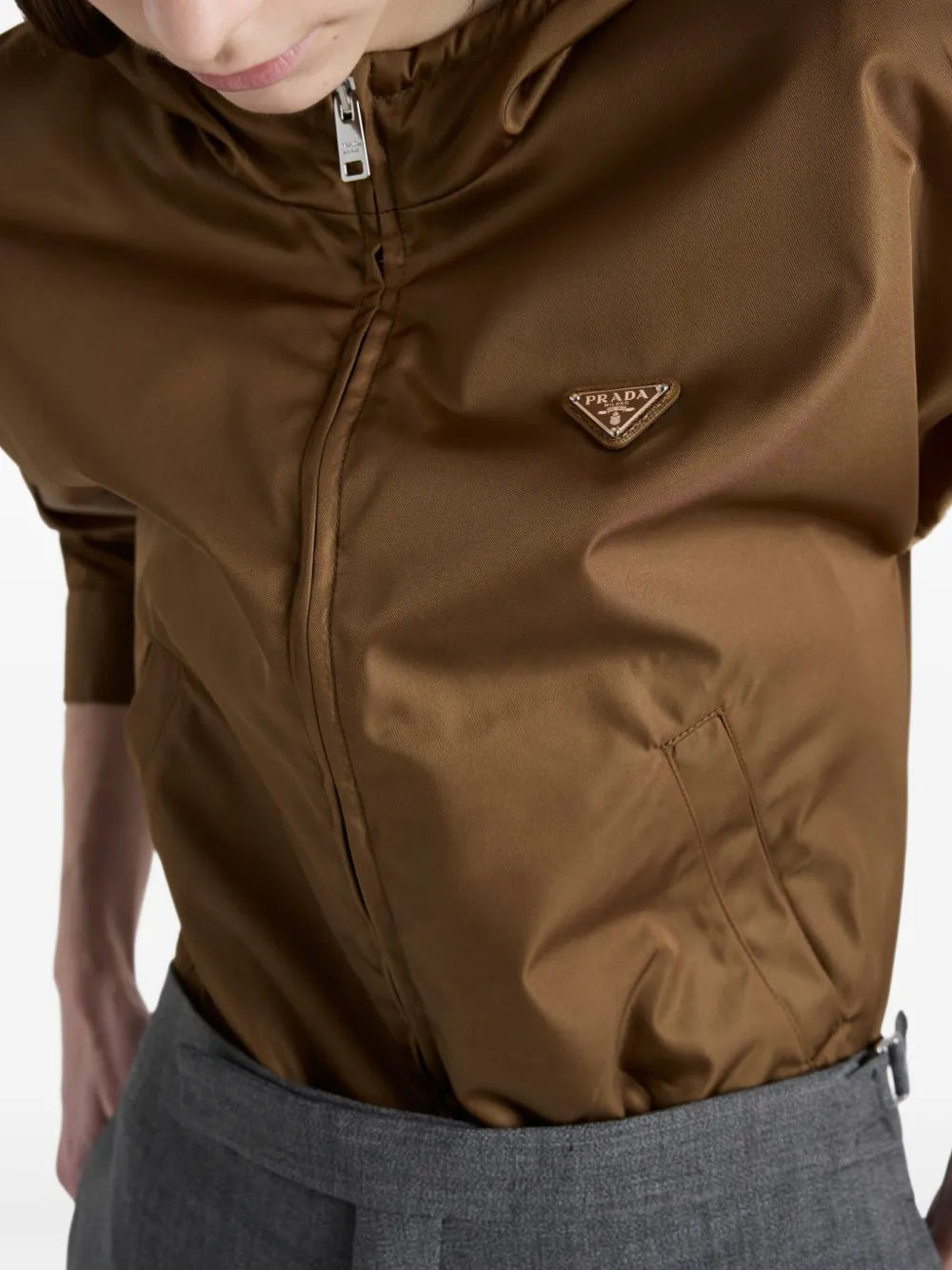 Lightweight Hooded Zip Jacket