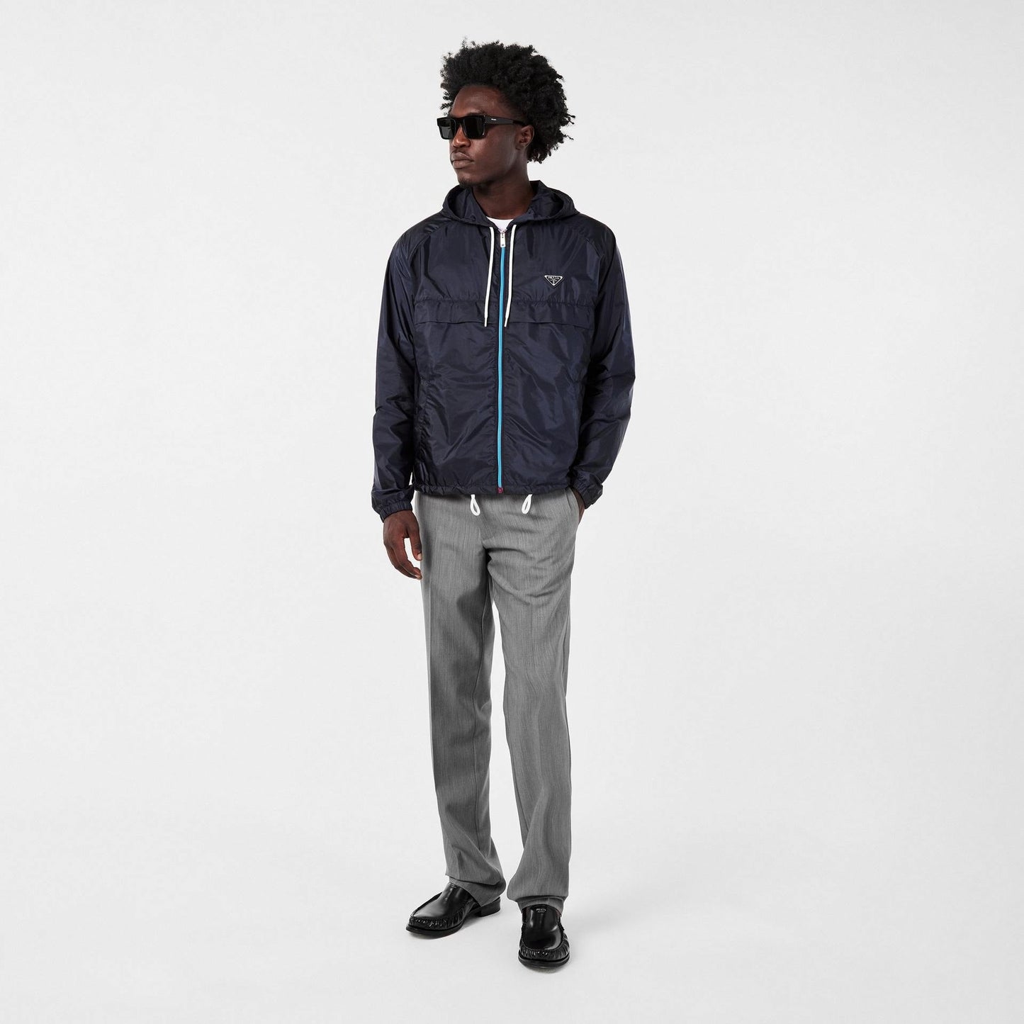 Men's Water-Resistant Lightweight Windbreaker