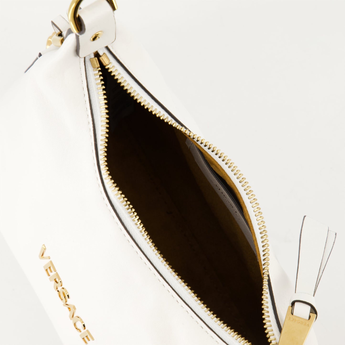Logo Hobo Bag – White
