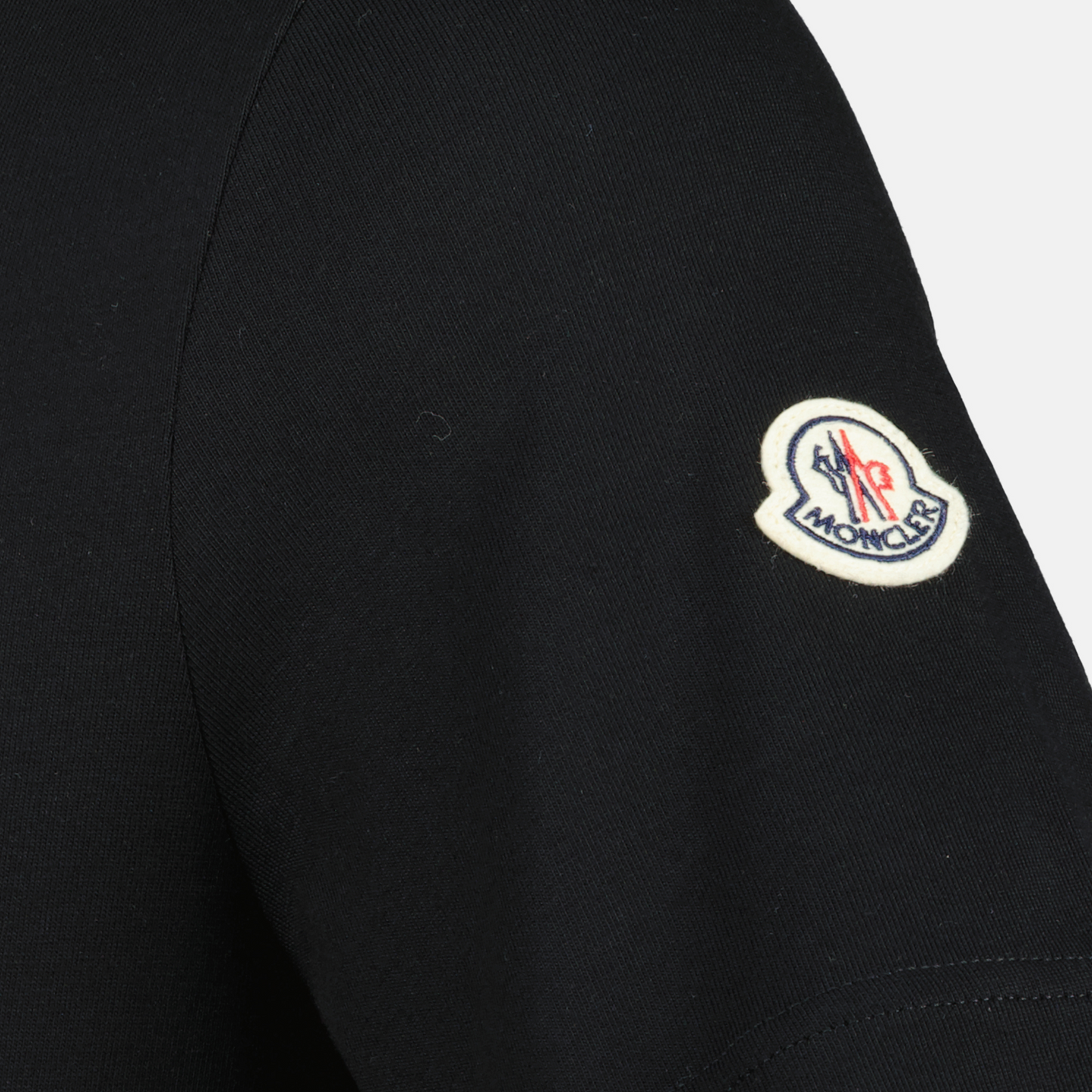 Black Embroidered Logo T-Shirt