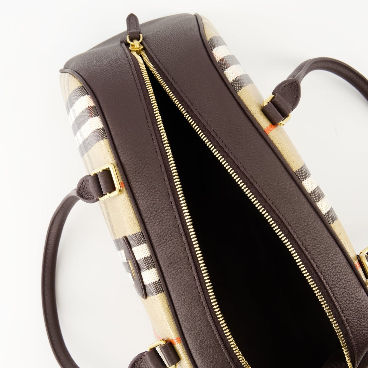 Check Mini Bowling Bag