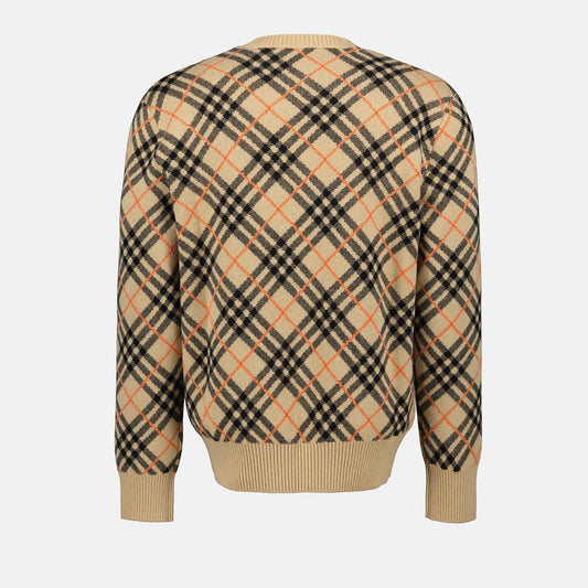 Checked Sweater