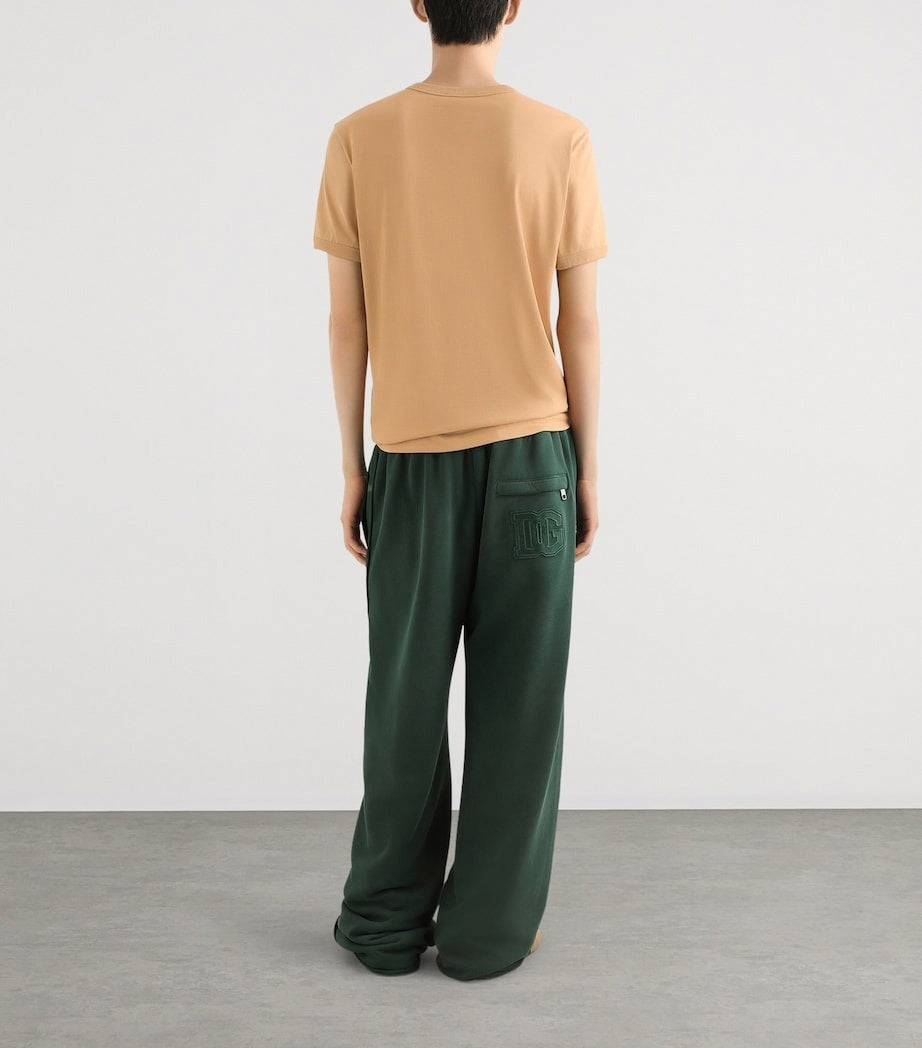 D&G Cotton Logo Patch T-Shirt