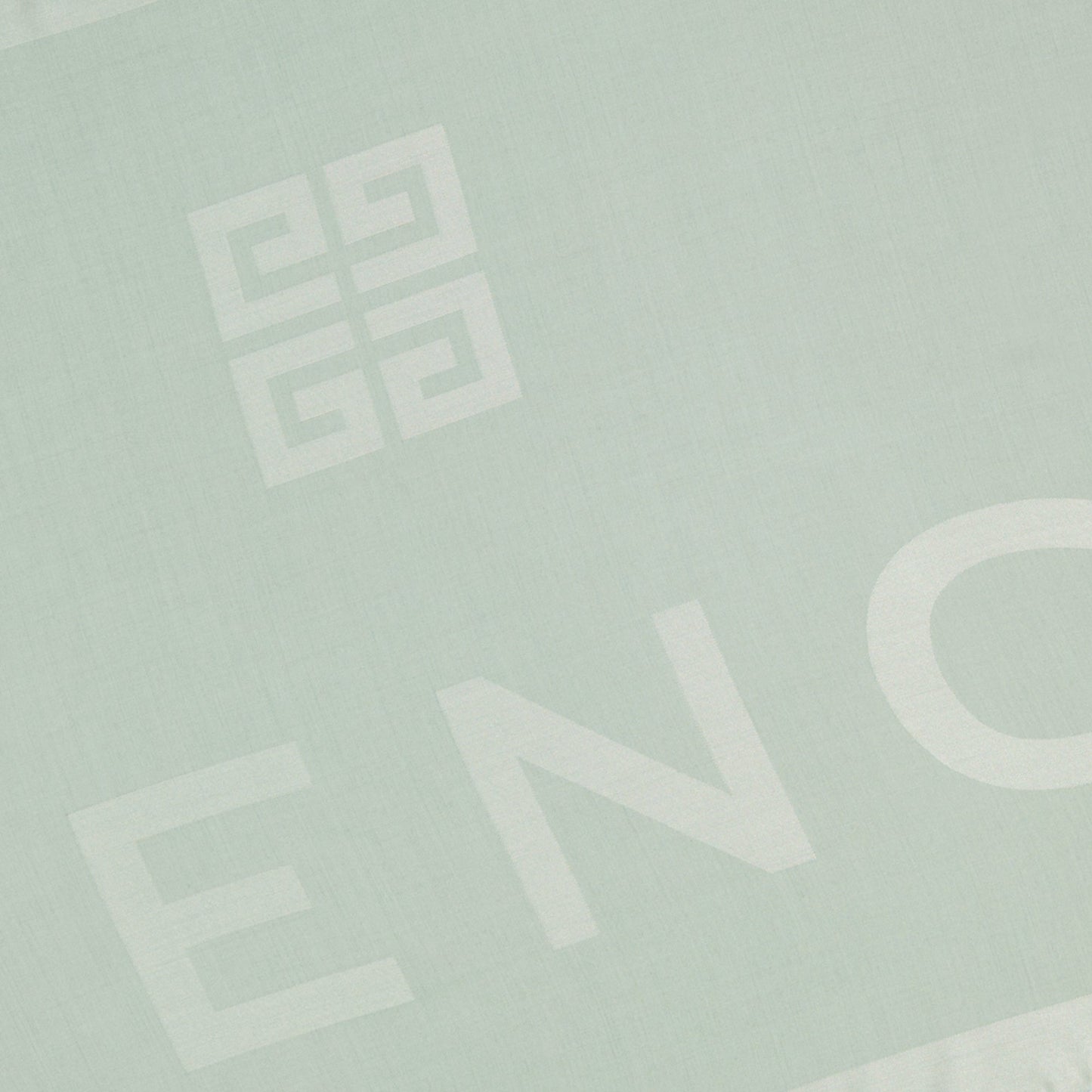 Logo Scarf – Mint Green
