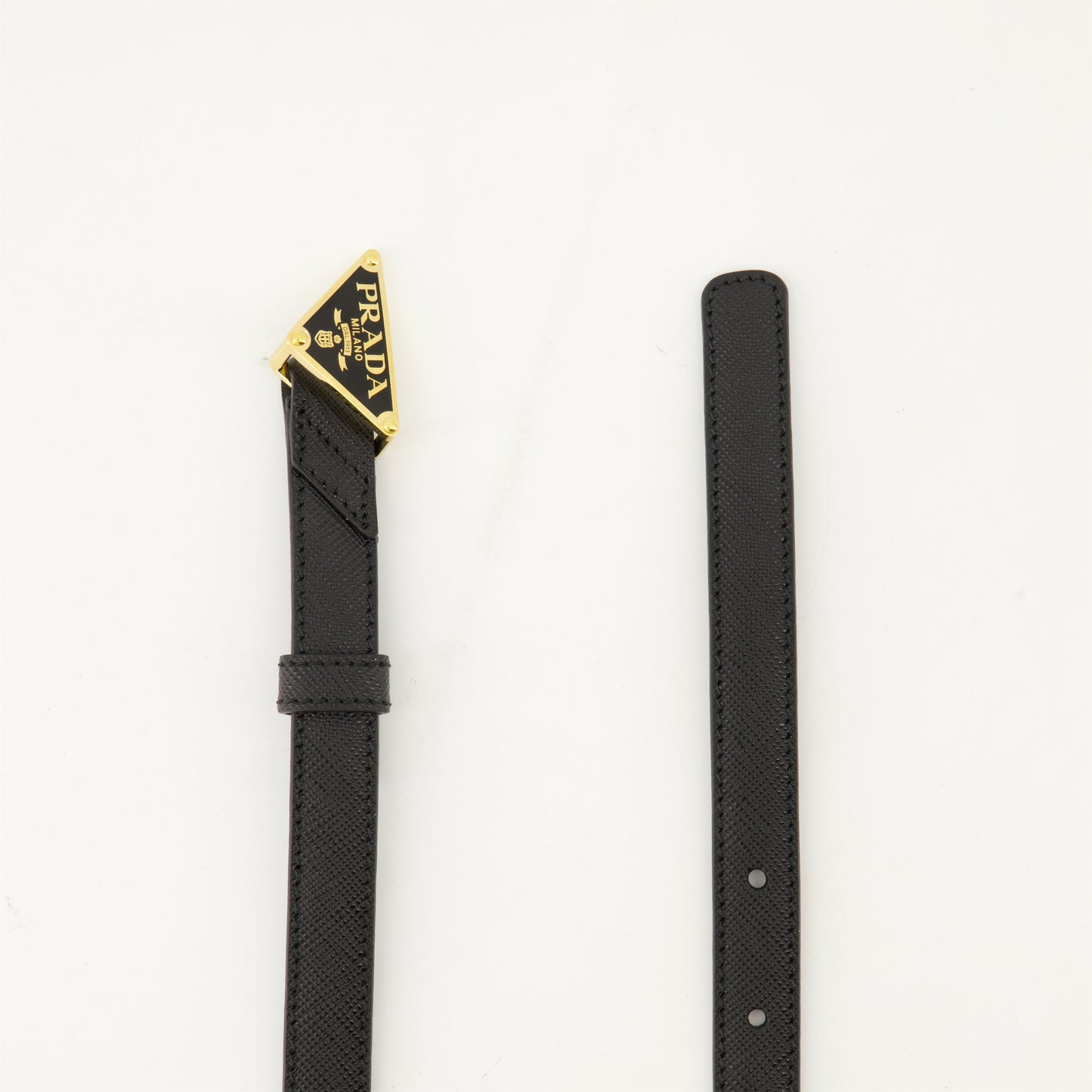 Saffiano Leather Belt