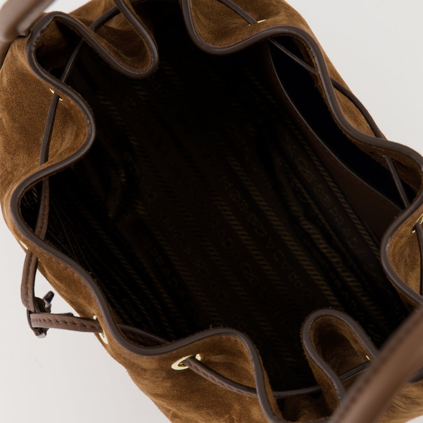 Prada Suede Bucket Bag