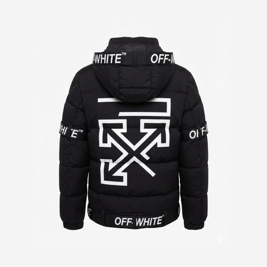 Arrows Logo Industrial Puffer Jacket