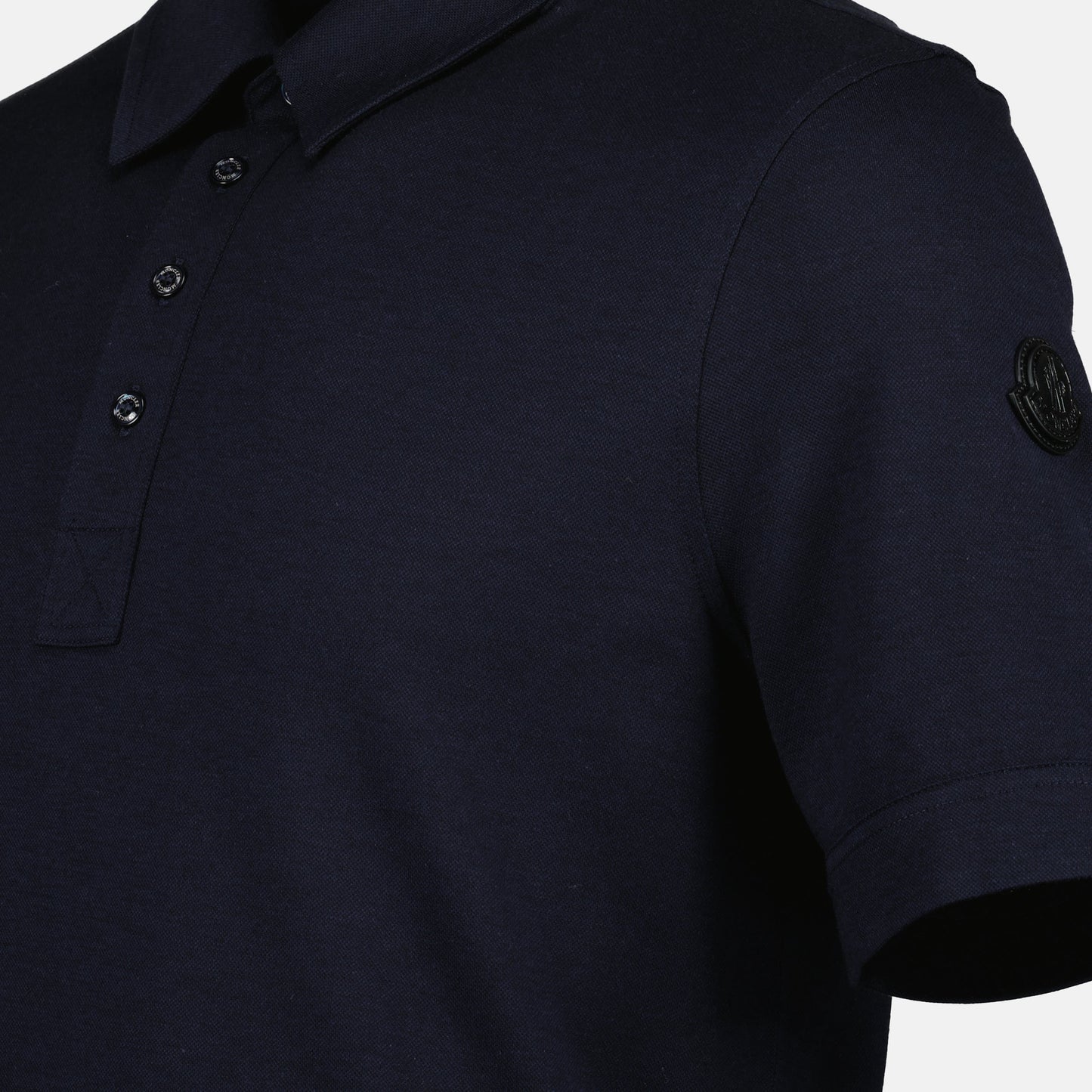 Navy Polo Shirt with Minimal Design