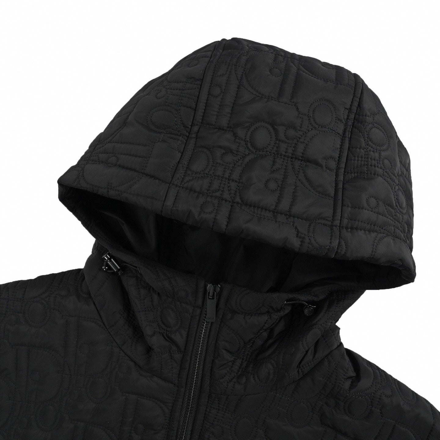 Oblique Quilted Hybrid Hoodie