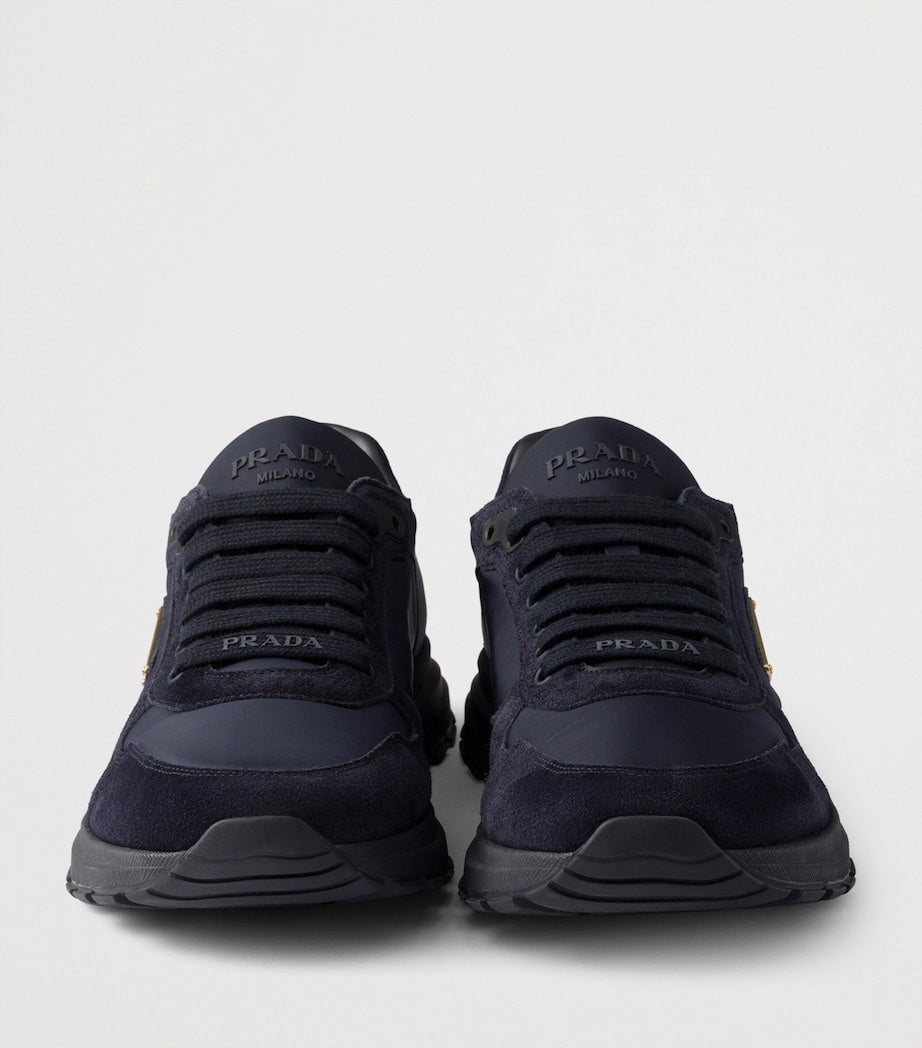 Prax 2.0 Re-Nylon & Suede Sneakers