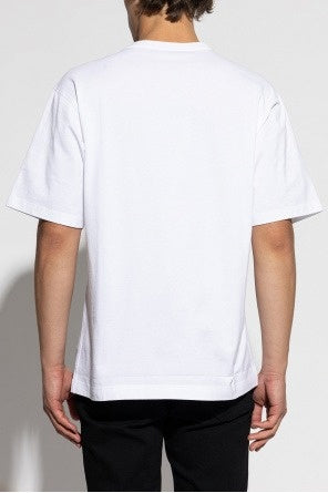 Men’s White T-Shirt with embroidered logo