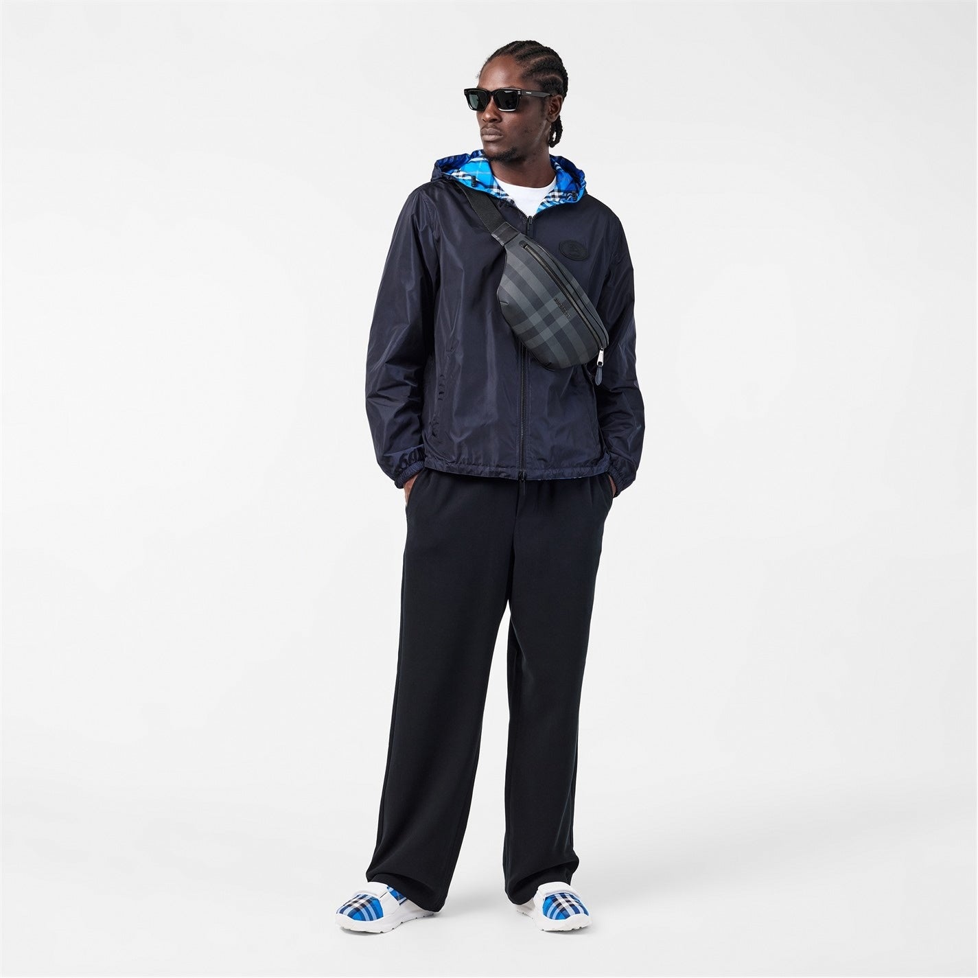 Newport Reversible Lightweight Windbreaker – Ink Blue
