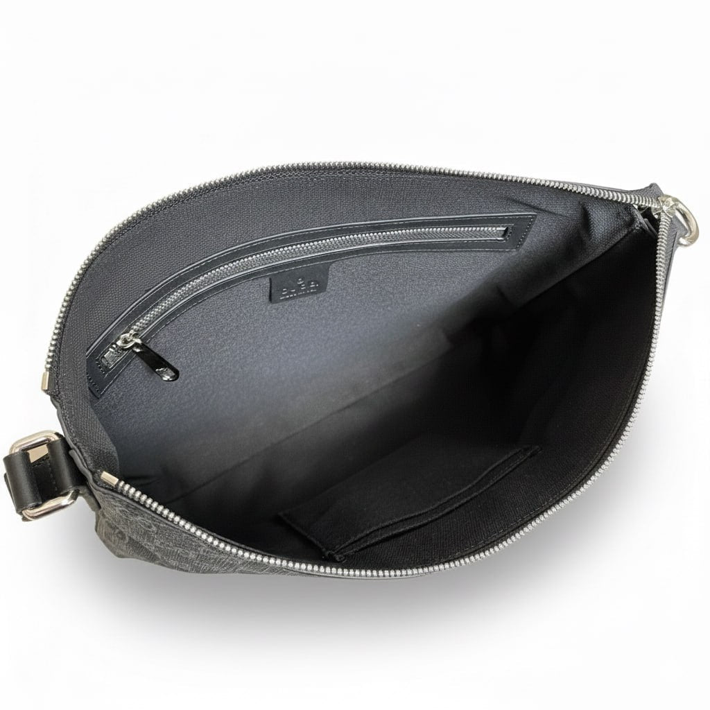 Canvas Zip Pouch Black