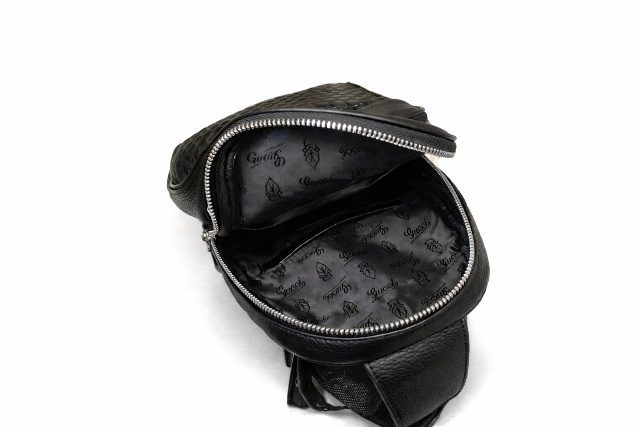 Marmont Matelassé Leather Crossbody Bag (Black)
