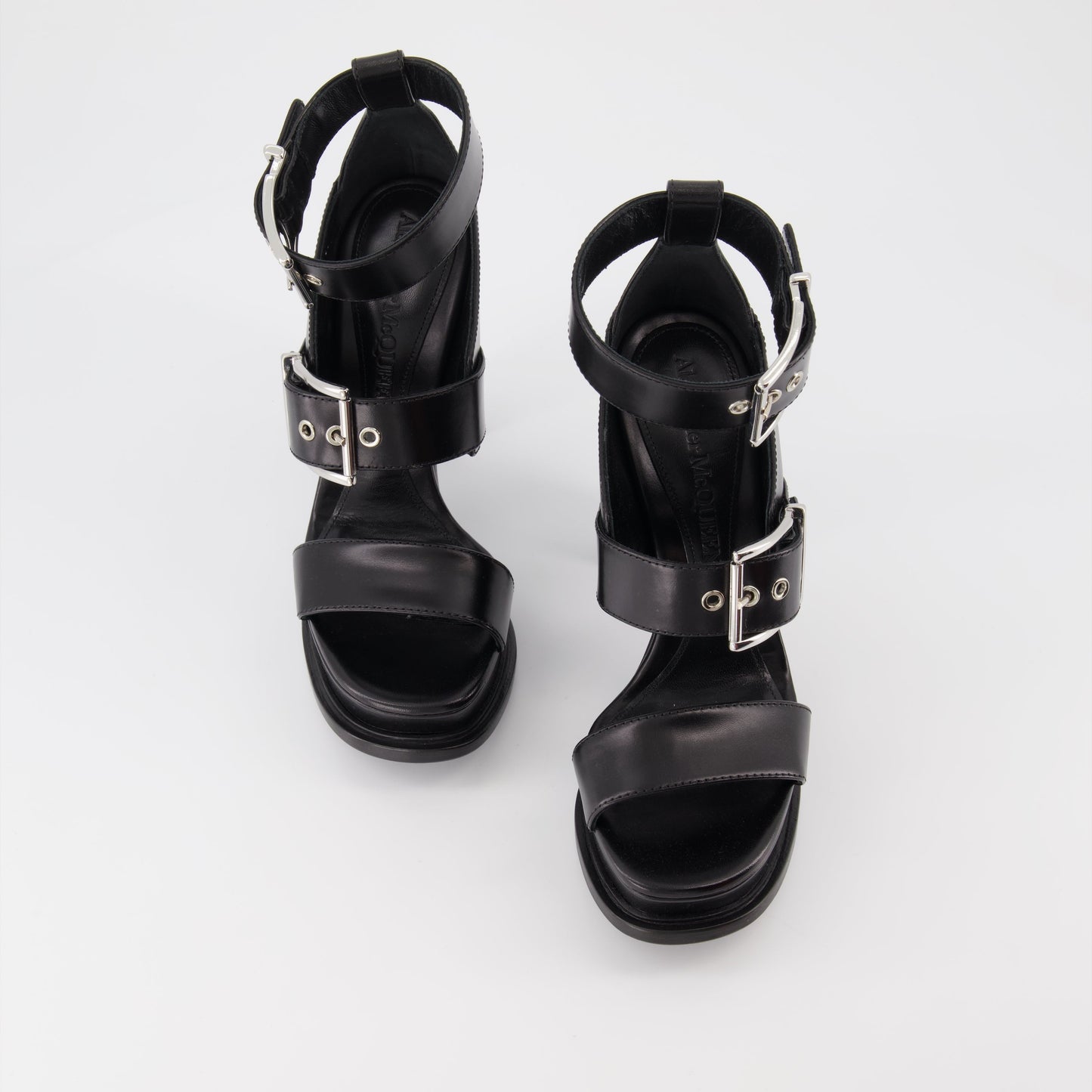 Buckle Platform Sandals