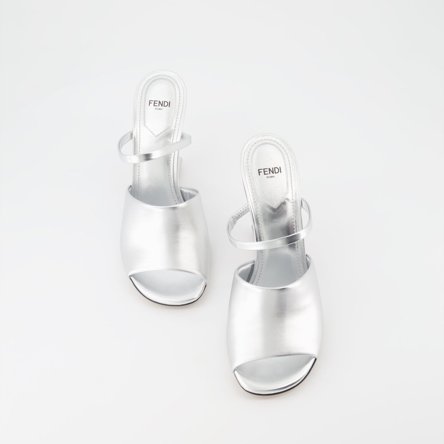 Sculptural Heel Sandals