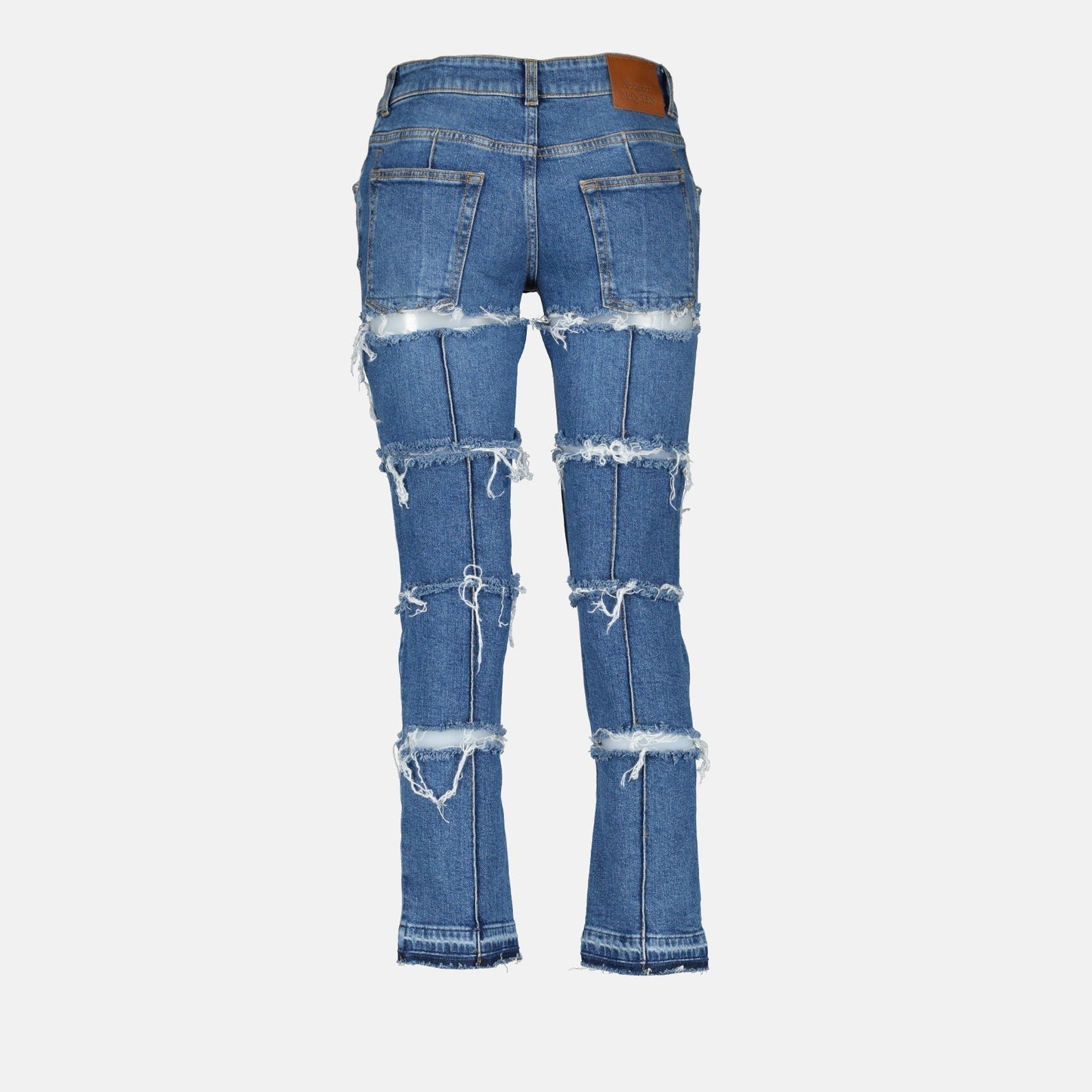 Patchwork Skinny Jeans