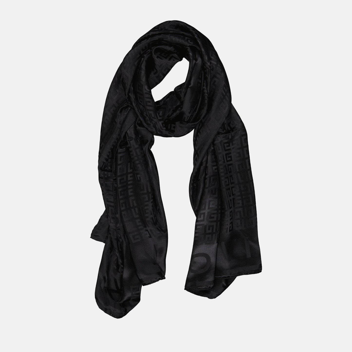 Monogram Silk Scarf