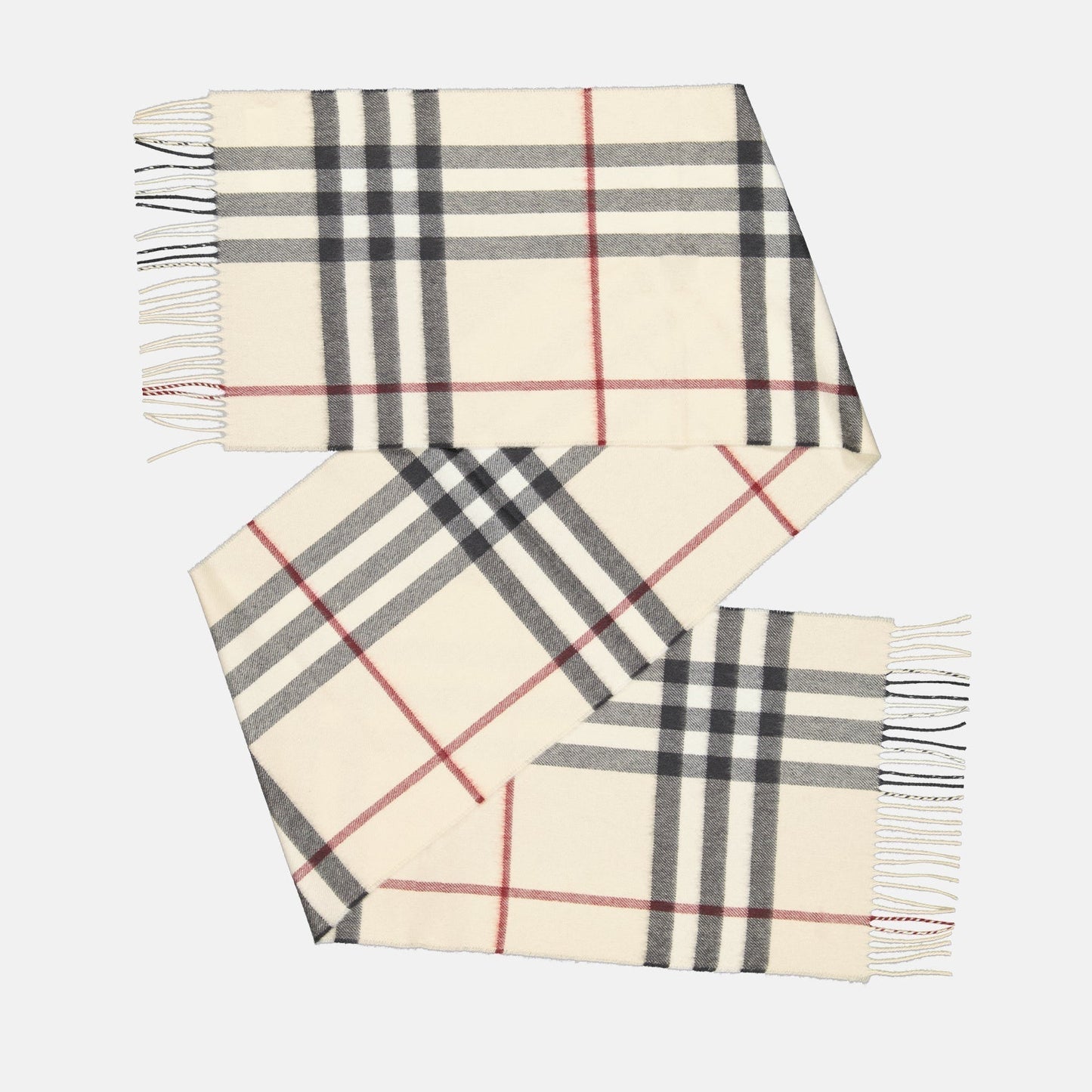 Classic Check Cashmere Scarf