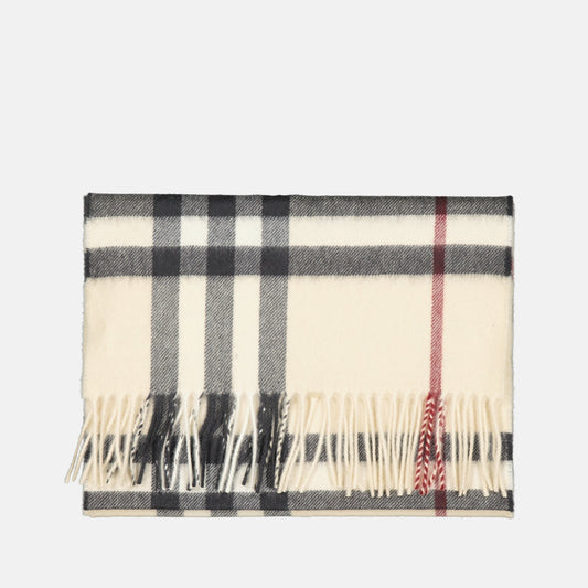 Classic Check Cashmere Scarf