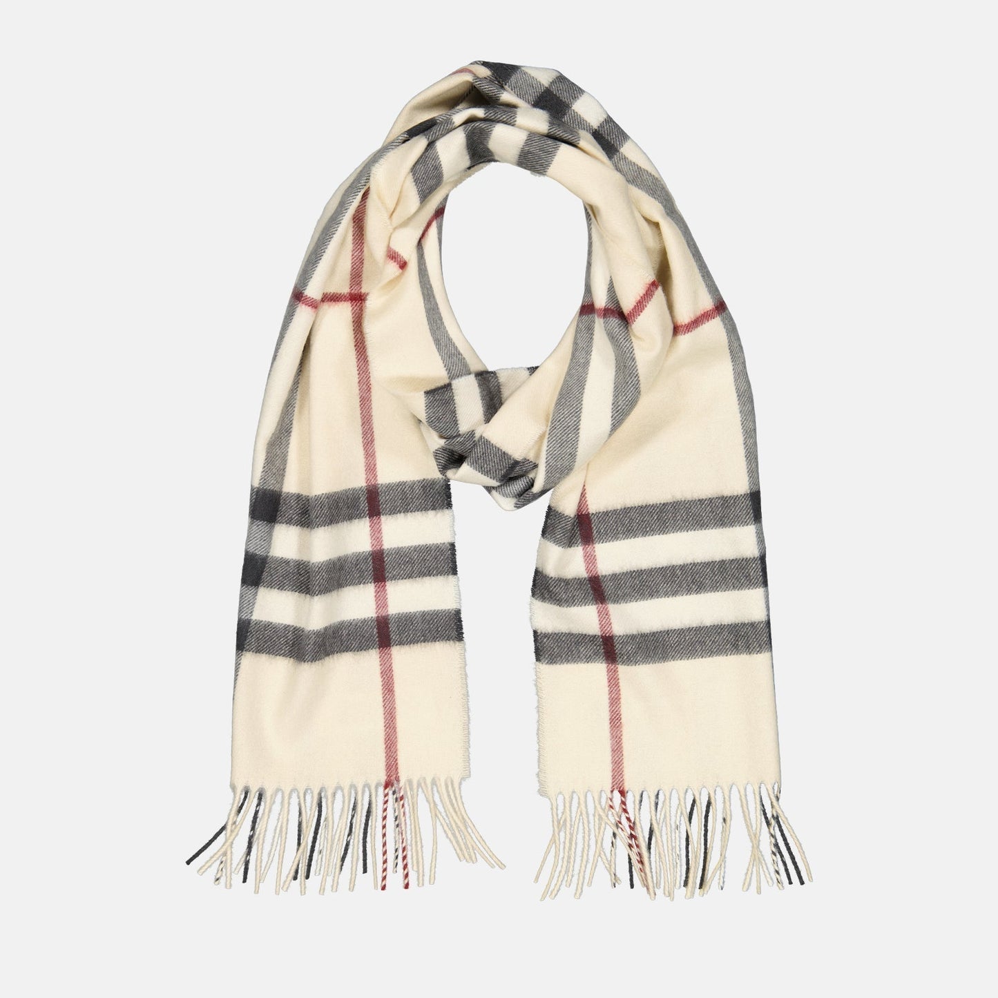 Classic Check Cashmere Scarf