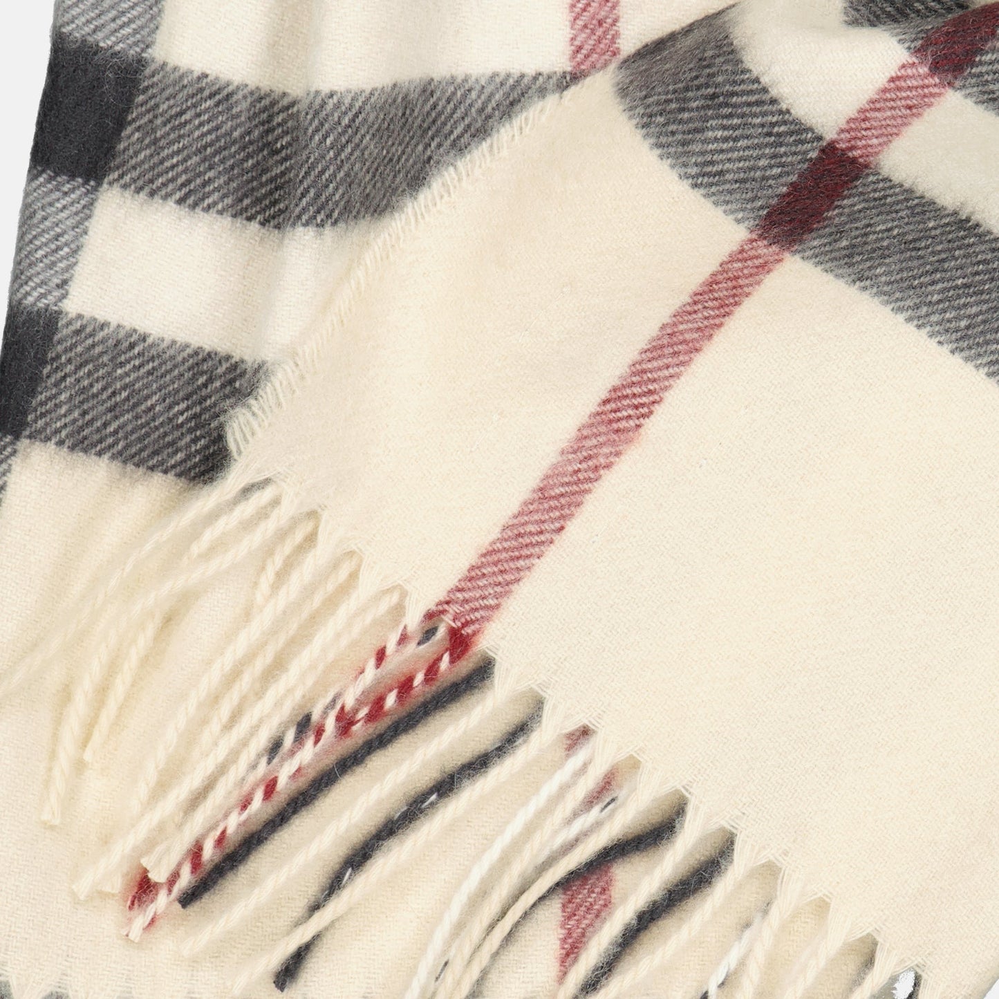 Classic Check Cashmere Scarf
