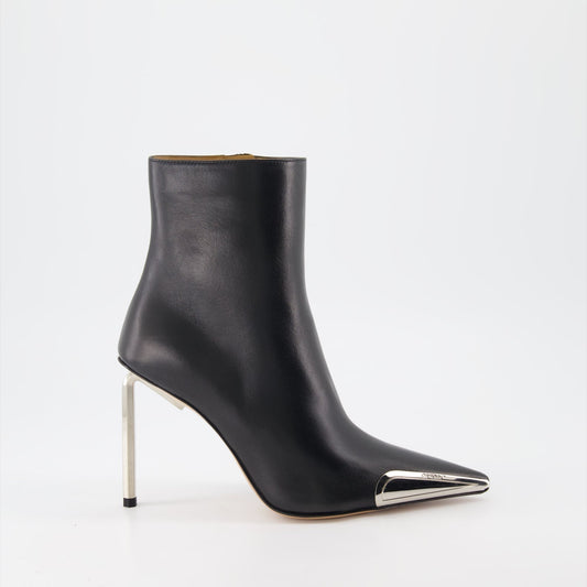 Pointed-Toe Ankle Boots