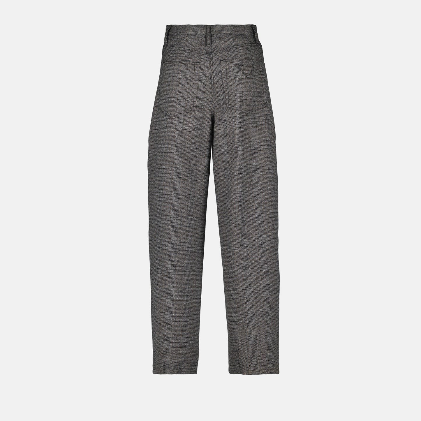 Relaxed Tailored Straight-Leg Trousers