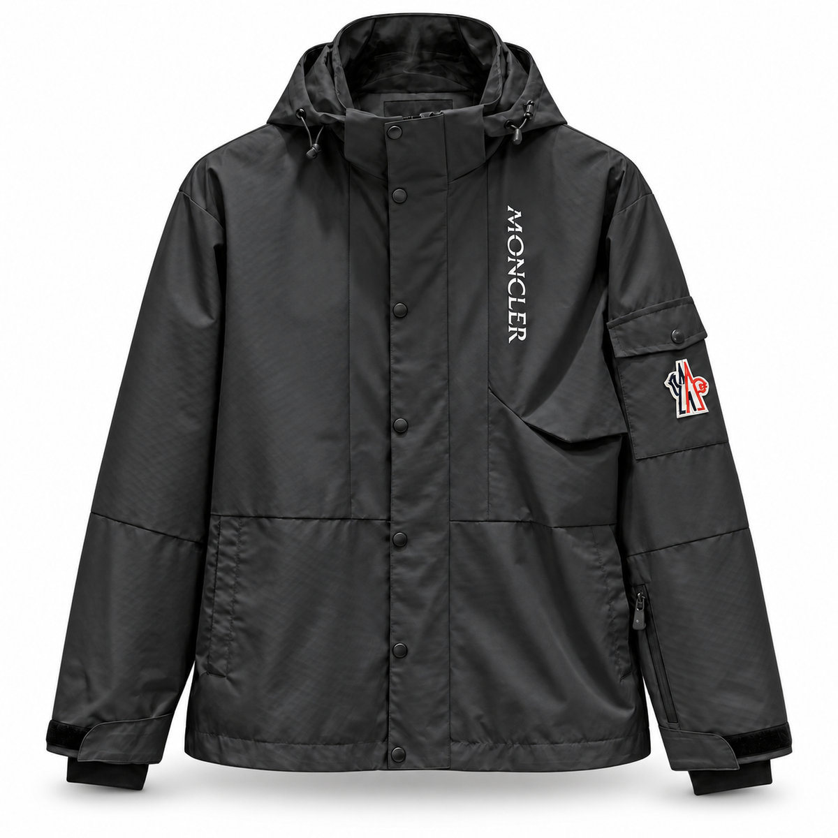 Hooded Jacket – Black