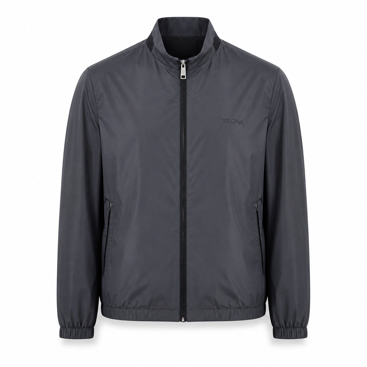 Minimalist Bomber Jacket – Graphite