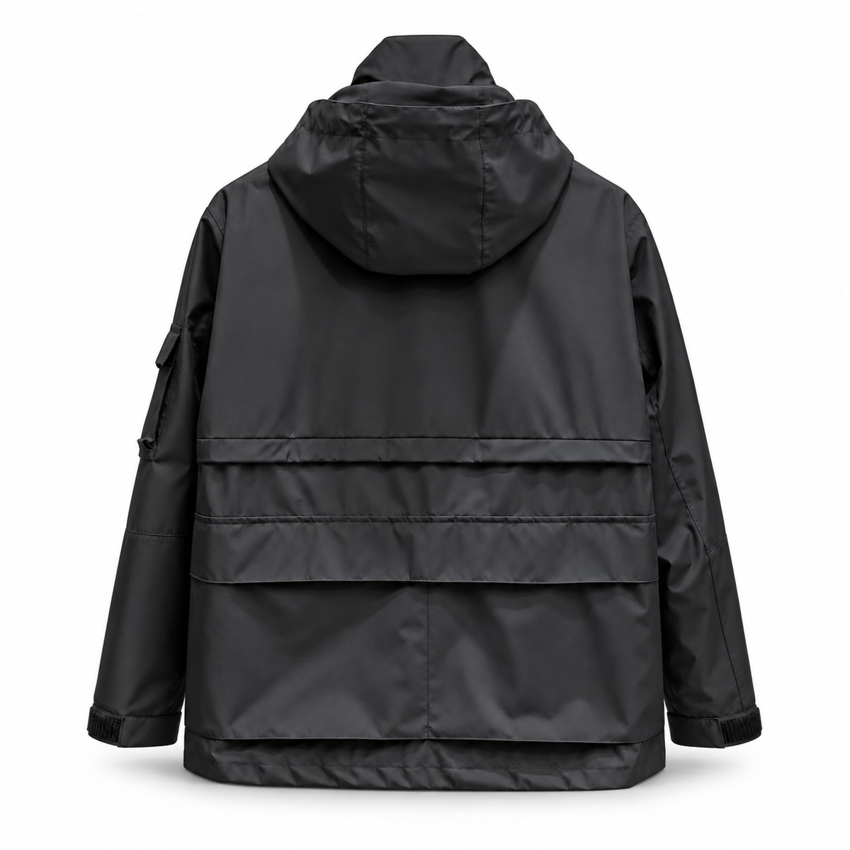 Hooded Field Jacket – Black