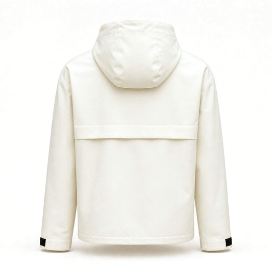 Linea Rossa Hooded Windbreaker – Ivory