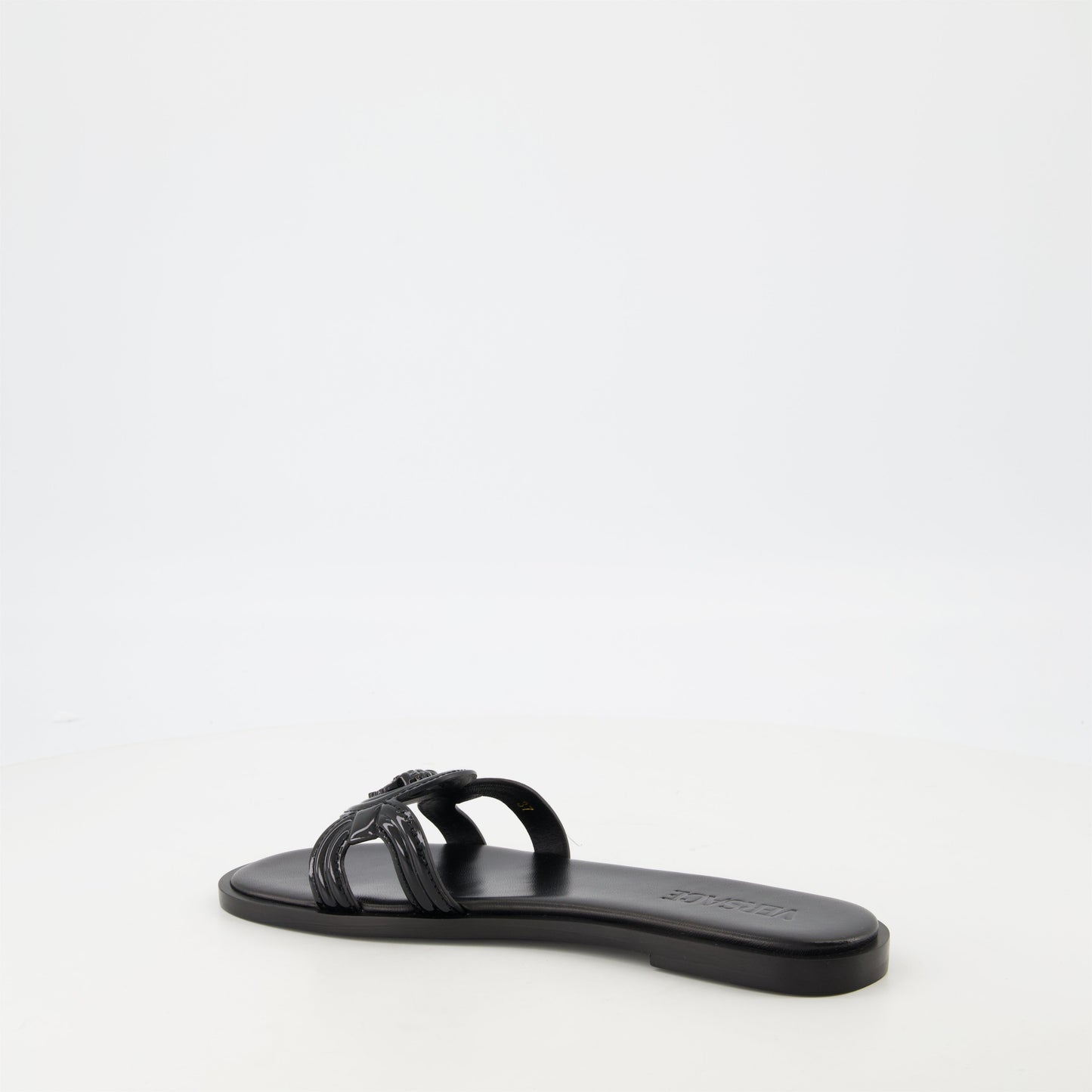 La Medusa Flat Slide Sandals