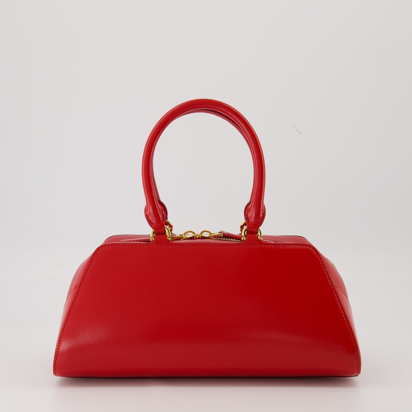 Mini Antigona Top Handle Bag – Red