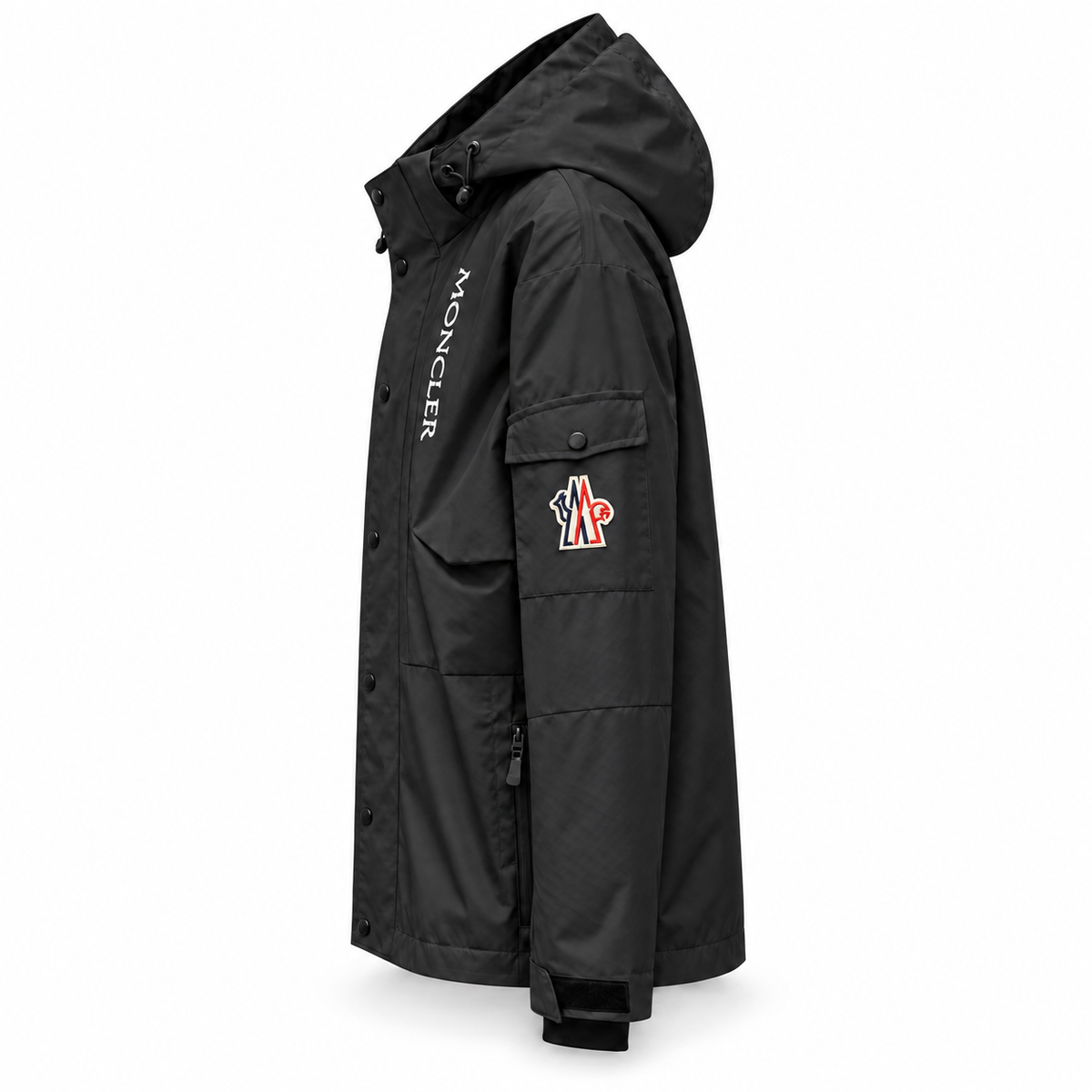 Hooded Jacket – Black