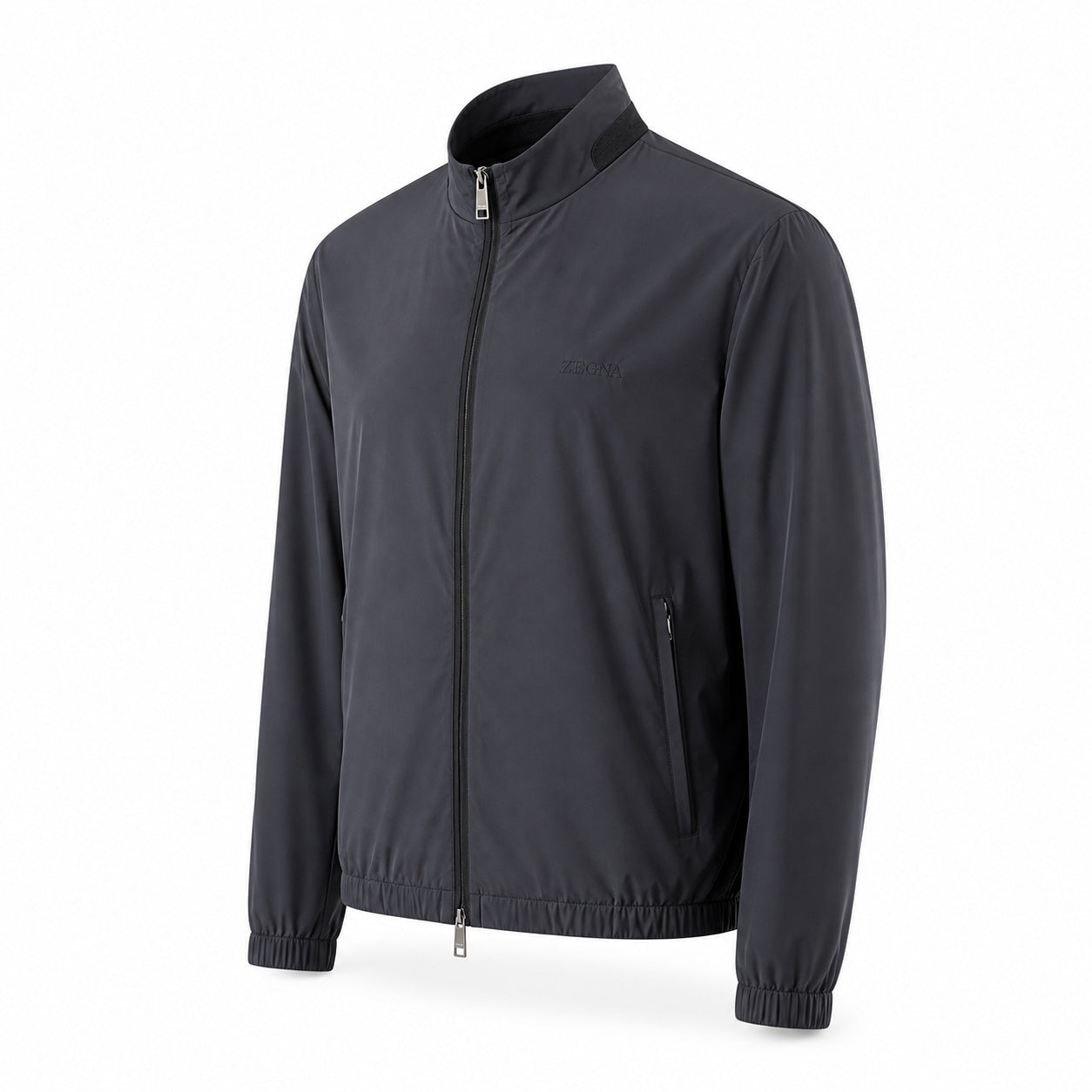Minimalist Bomber Jacket – Graphite