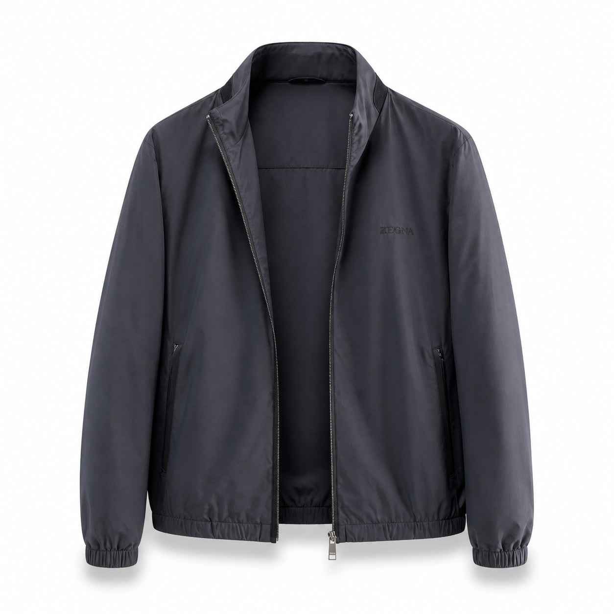 Minimalist Bomber Jacket – Graphite