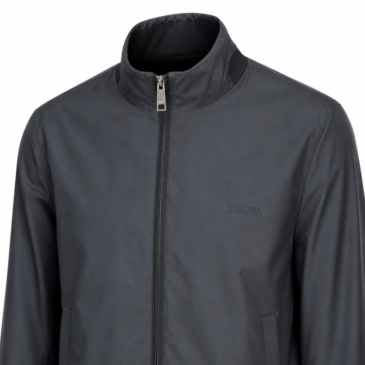 Minimalist Bomber Jacket – Graphite