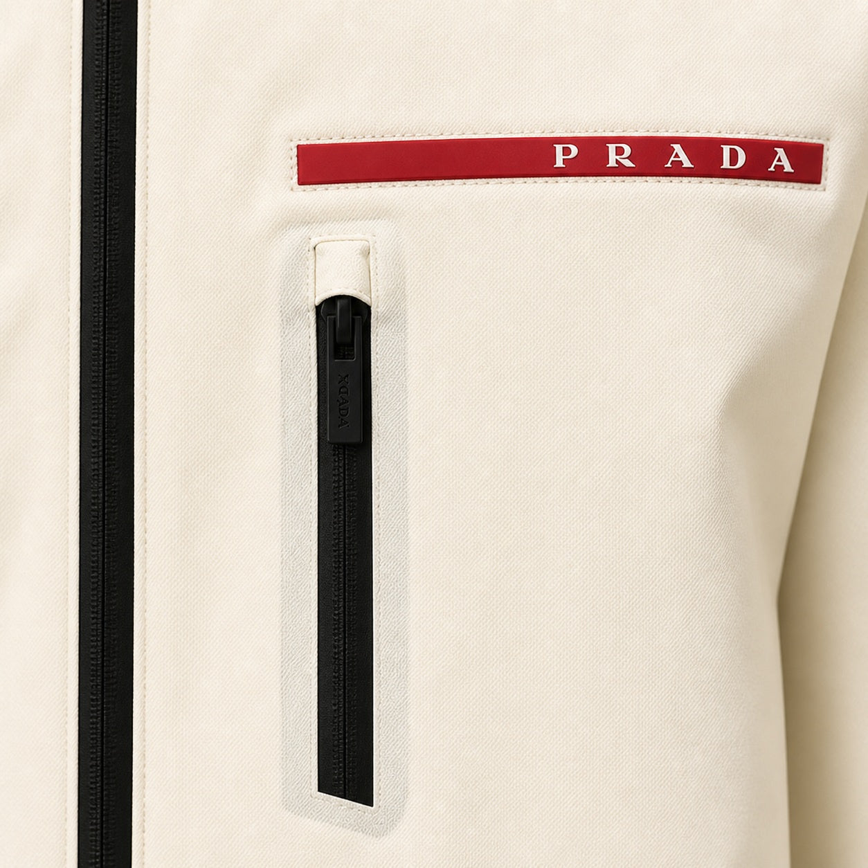Linea Rossa Hooded Windbreaker – Ivory