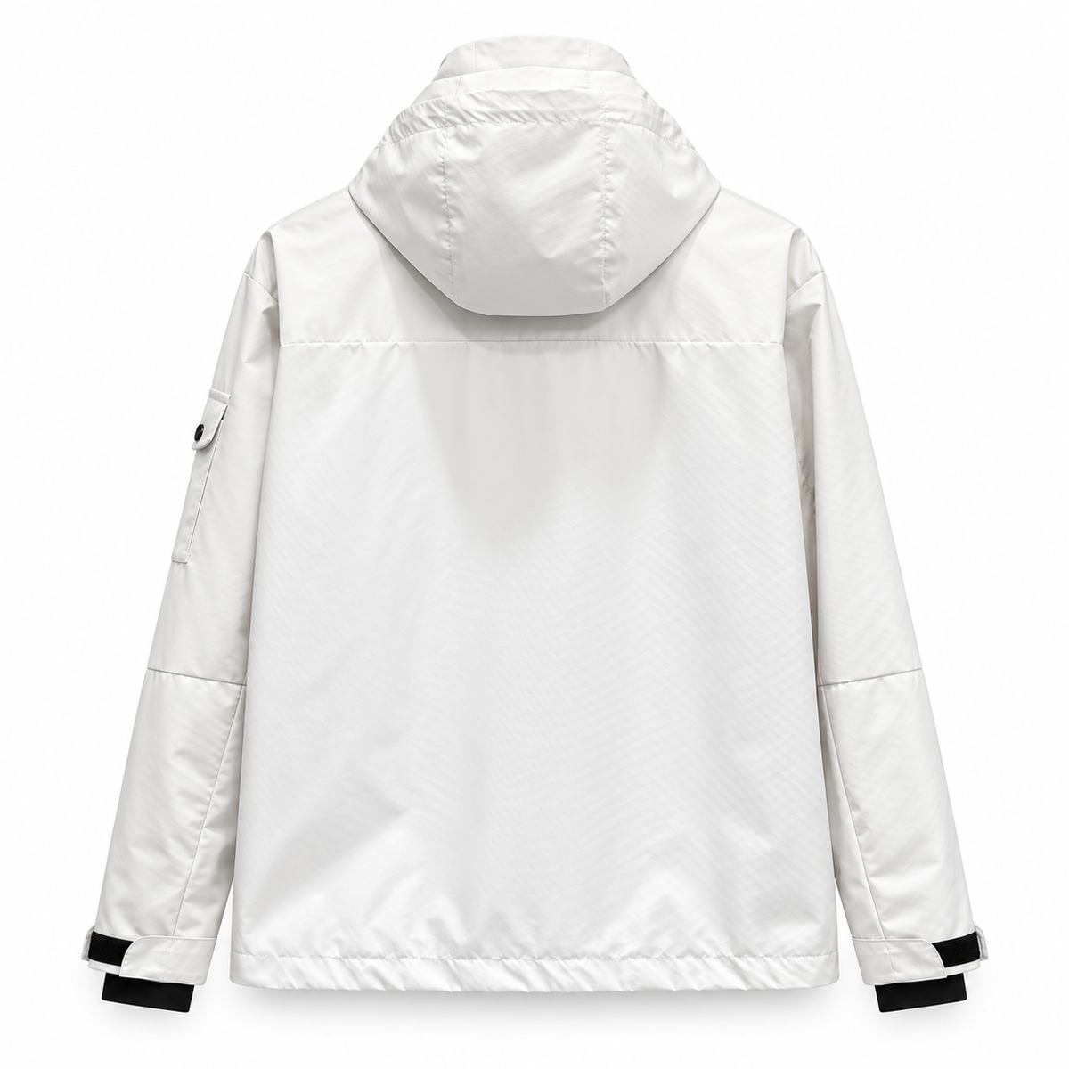 Hooded Utility Jacket – White