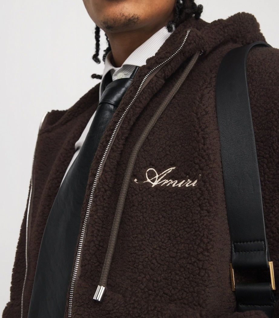 Fleece Bones Zip Hoodie