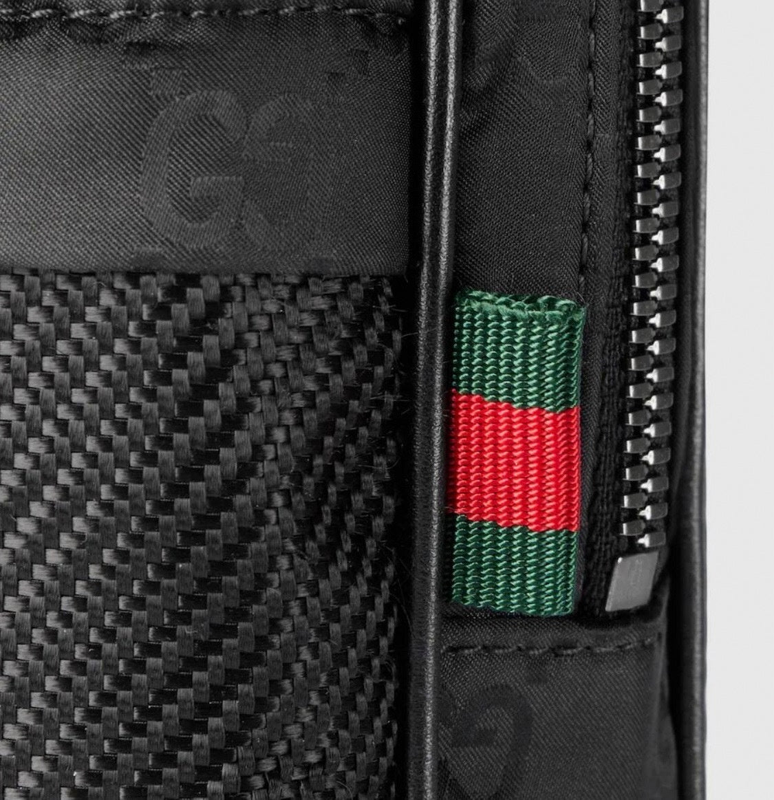 Mini Black Crossbody Utility Bag